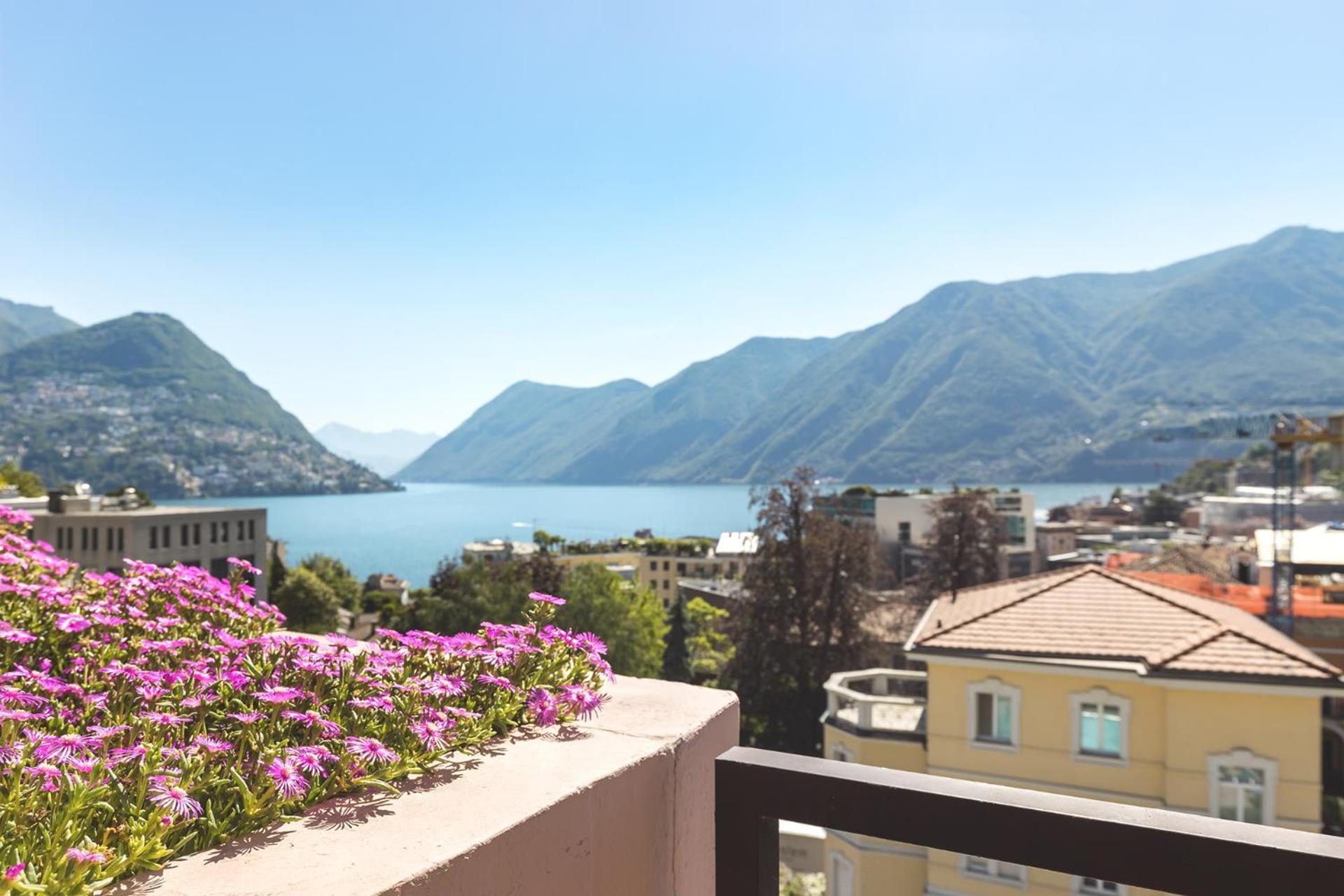 Hotel Delfino Lugano Camera foto