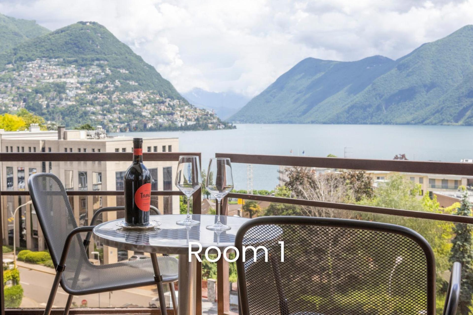 Hotel Delfino Lugano Camera foto
