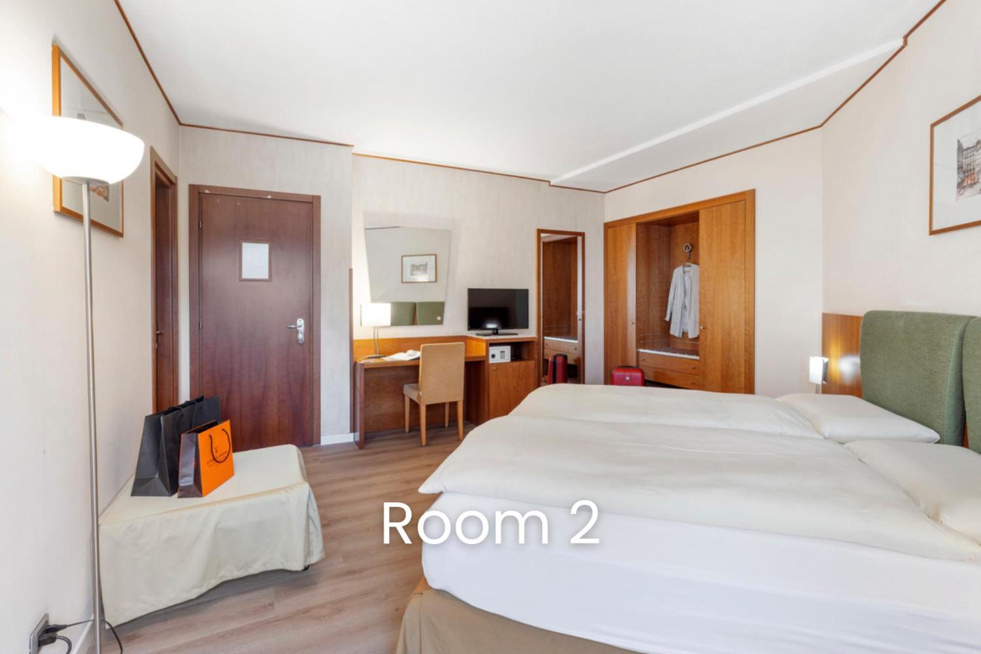 Hotel Delfino Lugano Camera foto