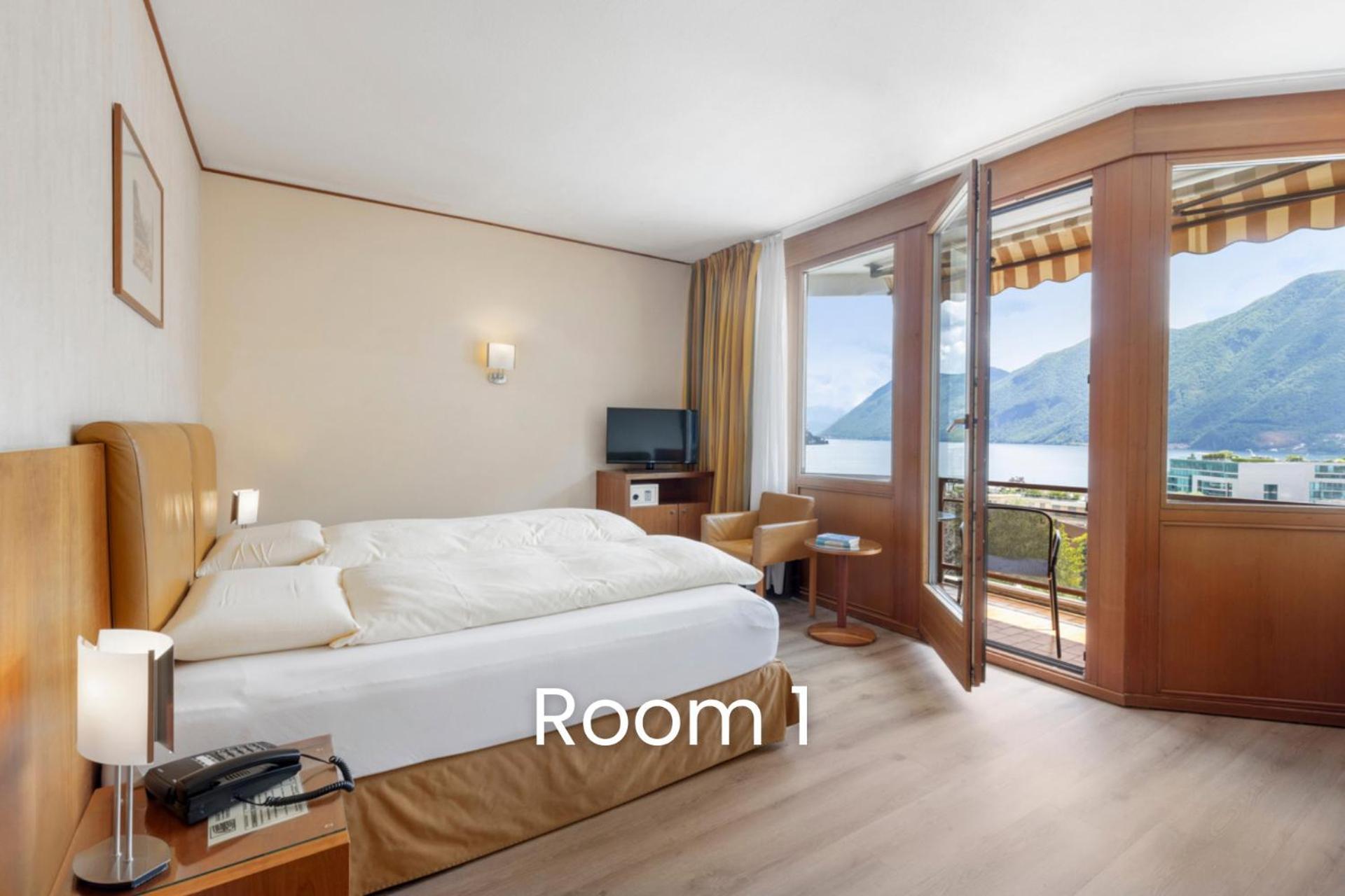 Hotel Delfino Lugano Camera foto
