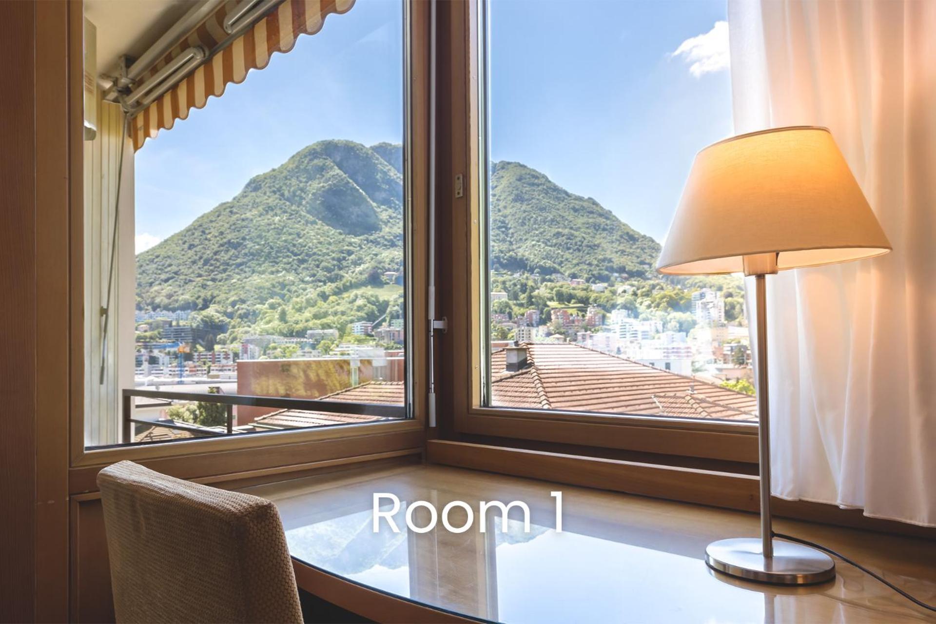 Hotel Delfino Lugano Camera foto
