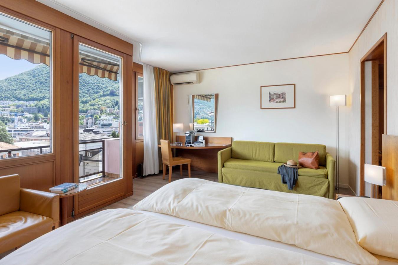 Hotel Delfino Lugano Camera foto