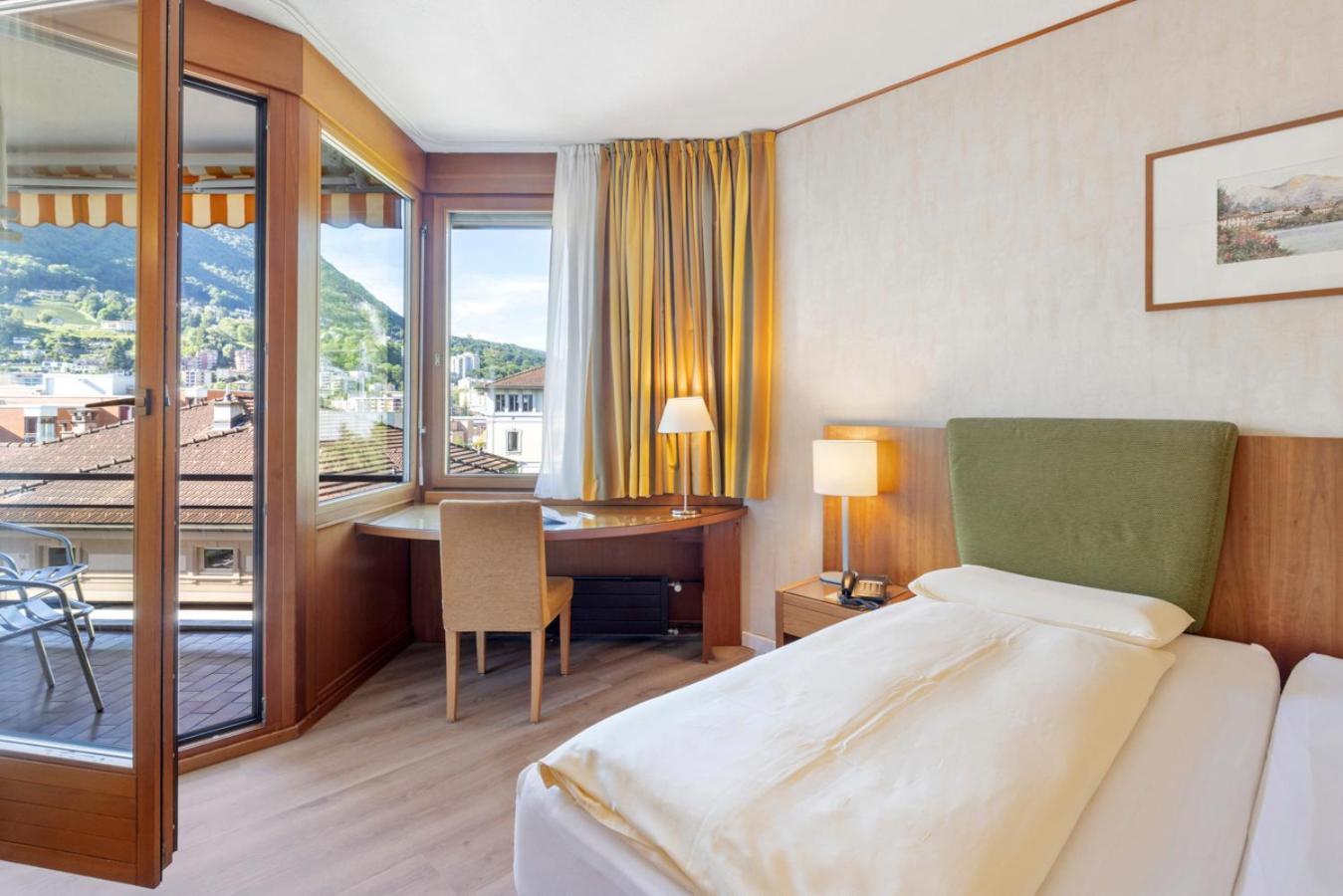 Hotel Delfino Lugano Camera foto