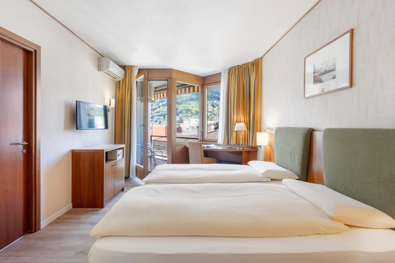 Hotel Delfino Lugano Camera foto