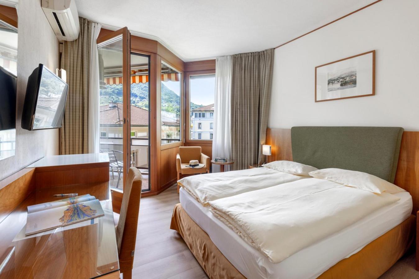 Hotel Delfino Lugano Camera foto