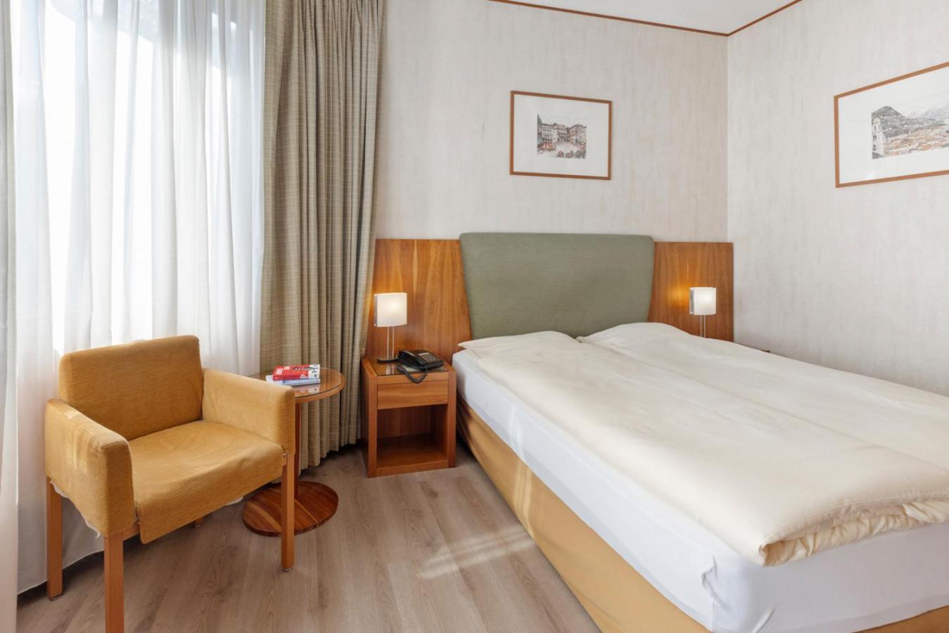 Hotel Delfino Lugano Camera foto