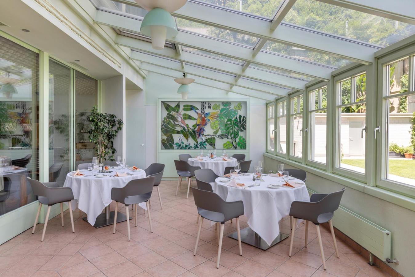 Hotel Delfino Lugano Esterno foto