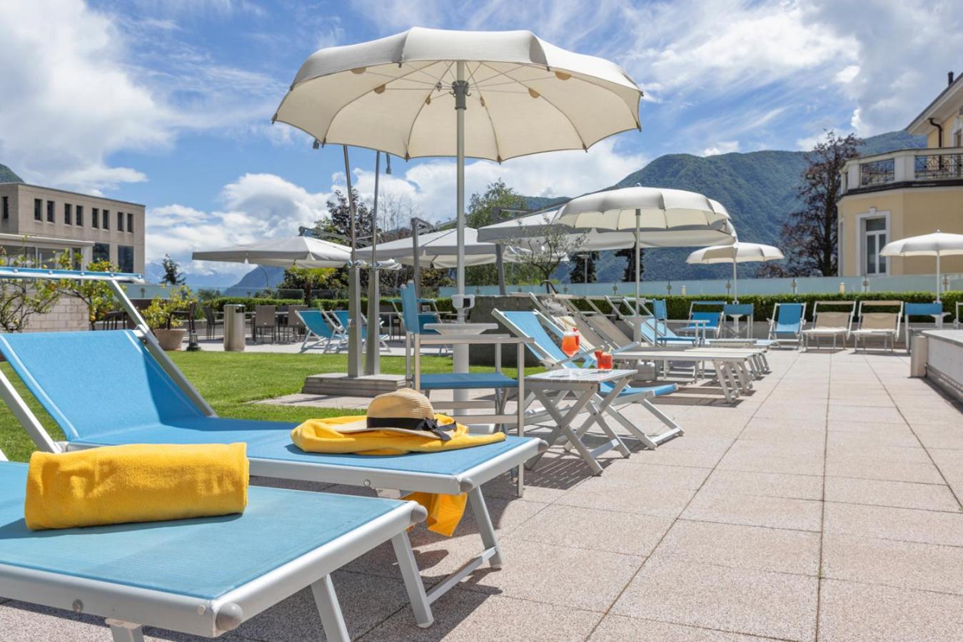 Hotel Delfino Lugano Esterno foto